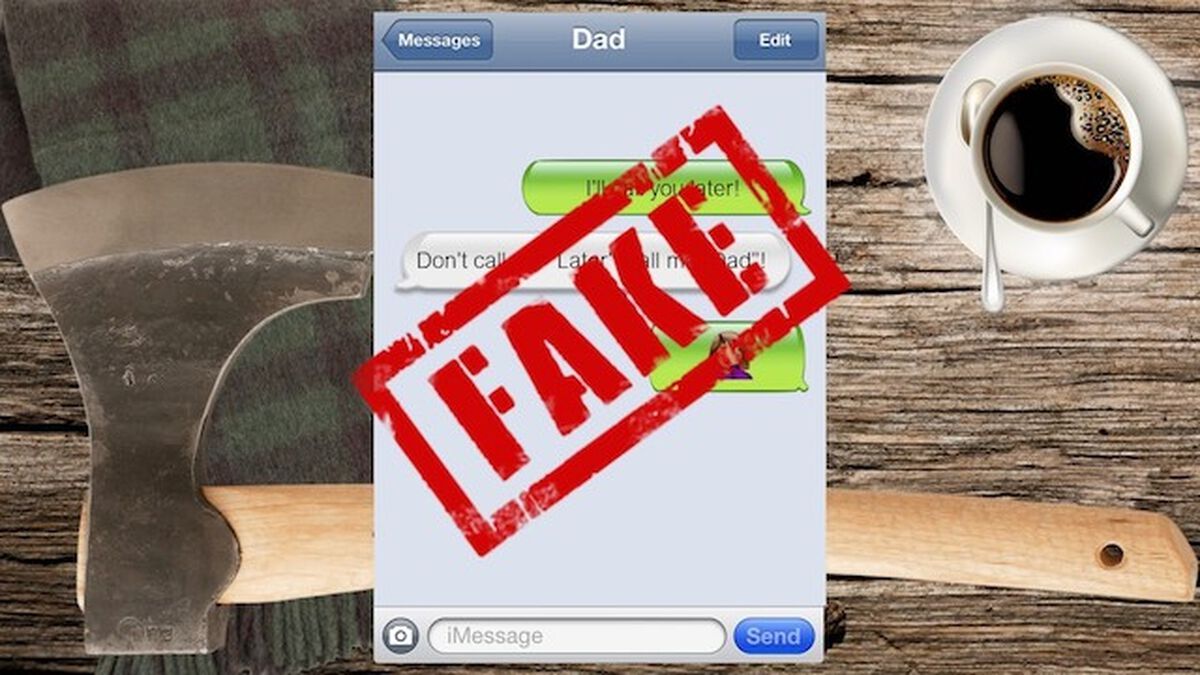 Dad Texts Real or Fake image number null