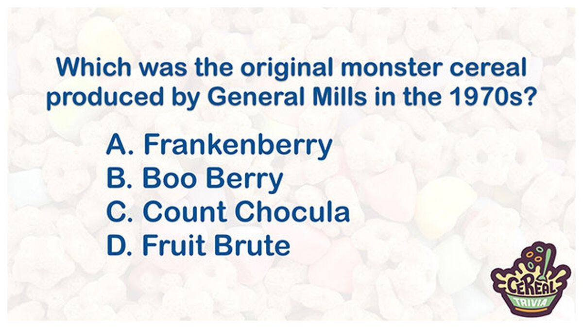 Cereal Trivia image number null