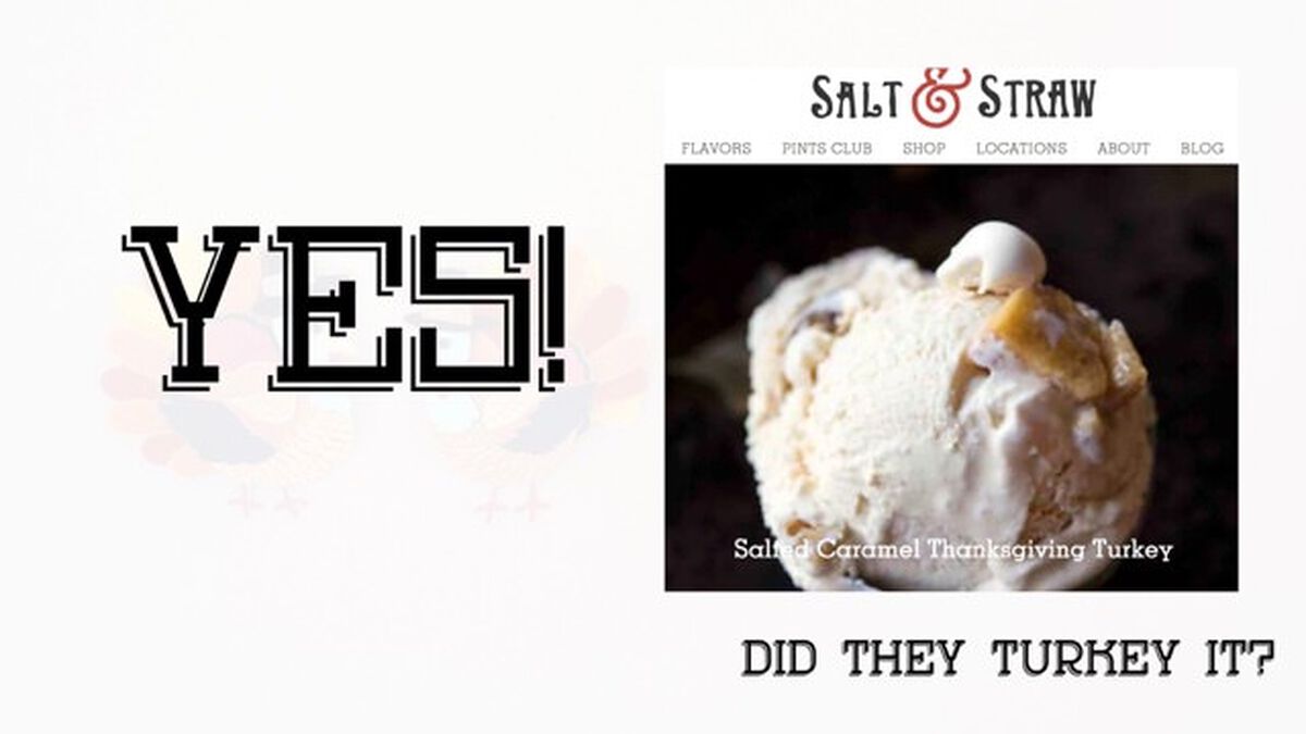Did They Turkey It?  image number null