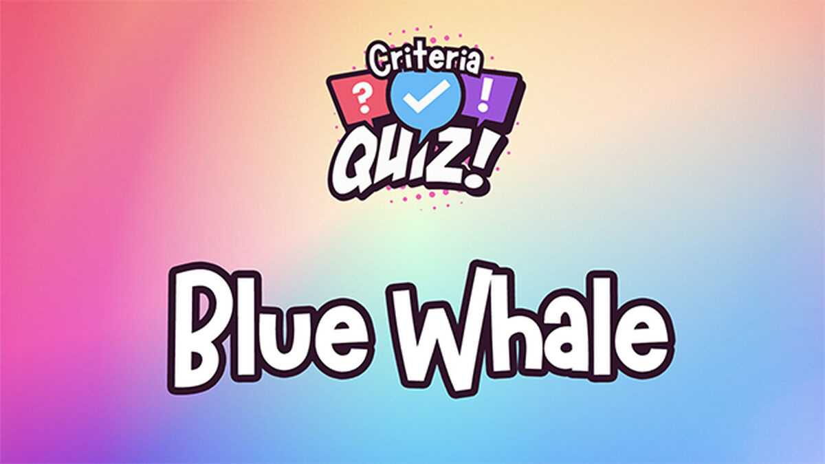 Criteria Quiz image number null