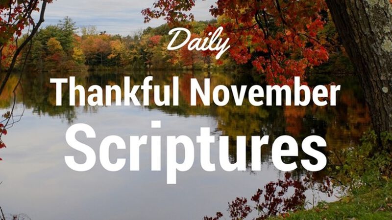 Daily Thankful Scriptures - 31 Day Social Media Package