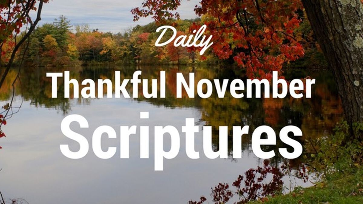Daily Thankful Scriptures - 31 Day Social Media Package image number null