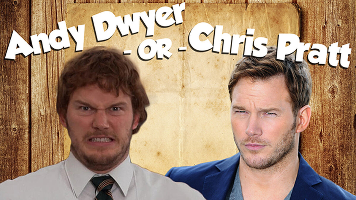 Andy Dwyer or Chris Pratt image number null