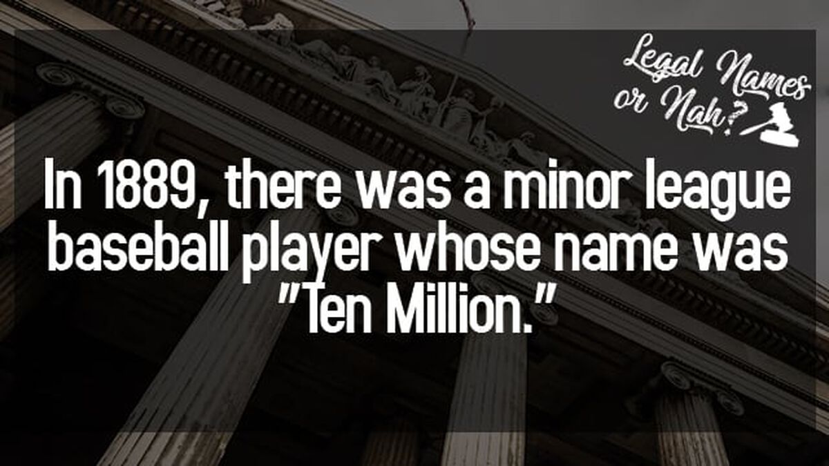 Legal Names Or Nah? image number null