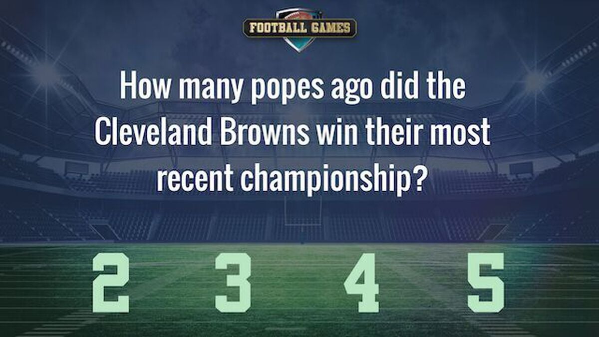 The Last Time the Cleveland Browns Won... image number null