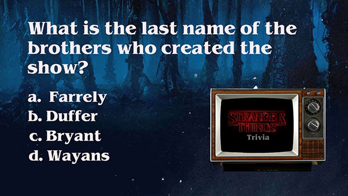 Stranger Things Trivia image number null