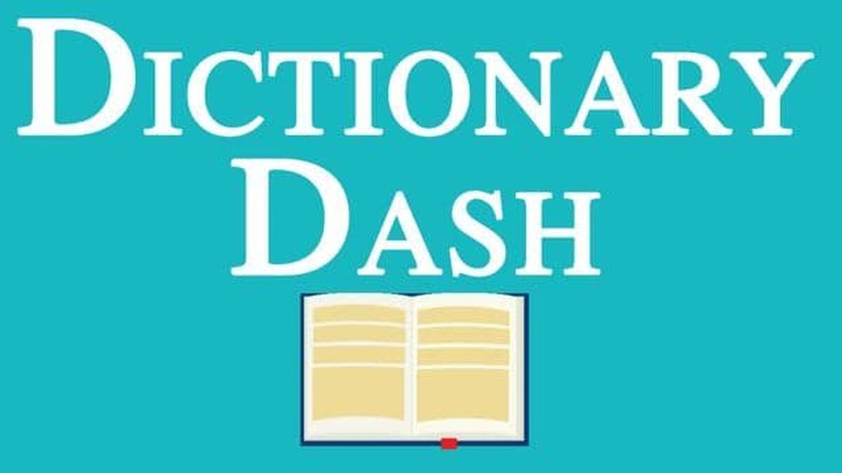 Dictionary Dash image number null