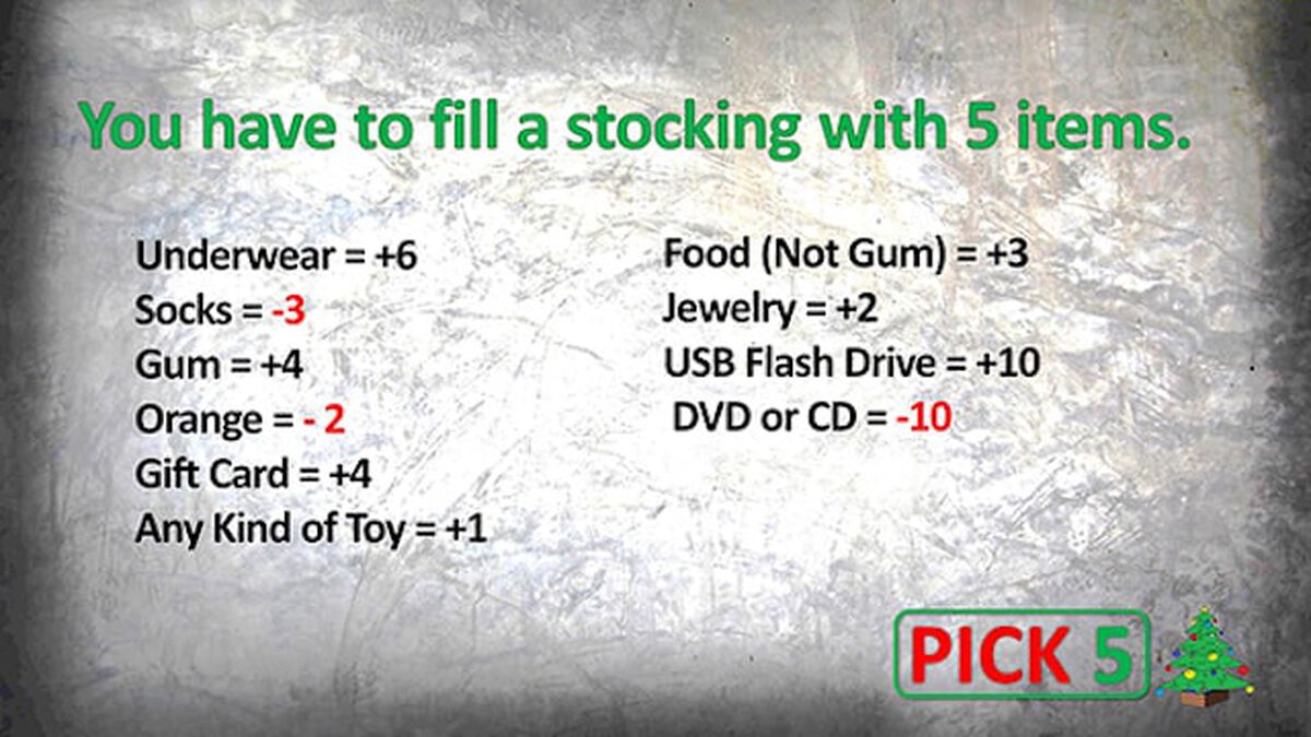 Pick 5: Christmas Edition image number null