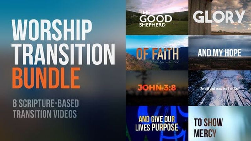 Worship Transition Video Bundle