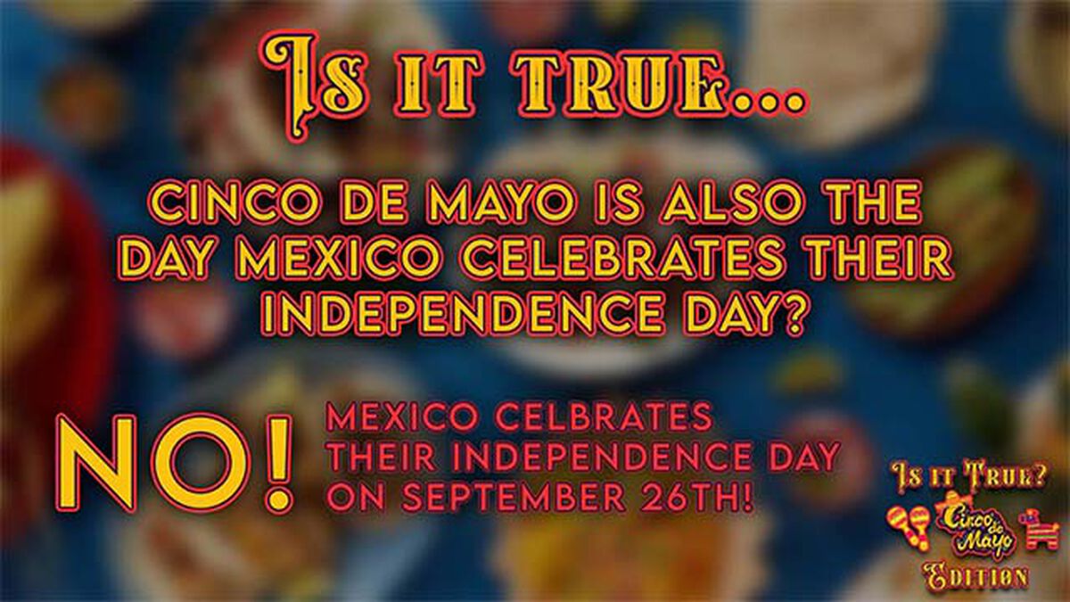 Is it True - Cinco de Mayo Edition image number null