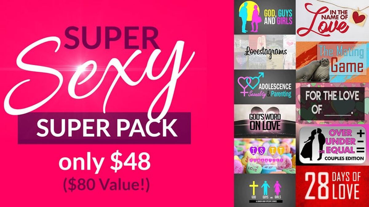 Teacher Student Sexey Vidoes Downloade - Super Sexy Super Pack | Teaching | Download Youth Ministry