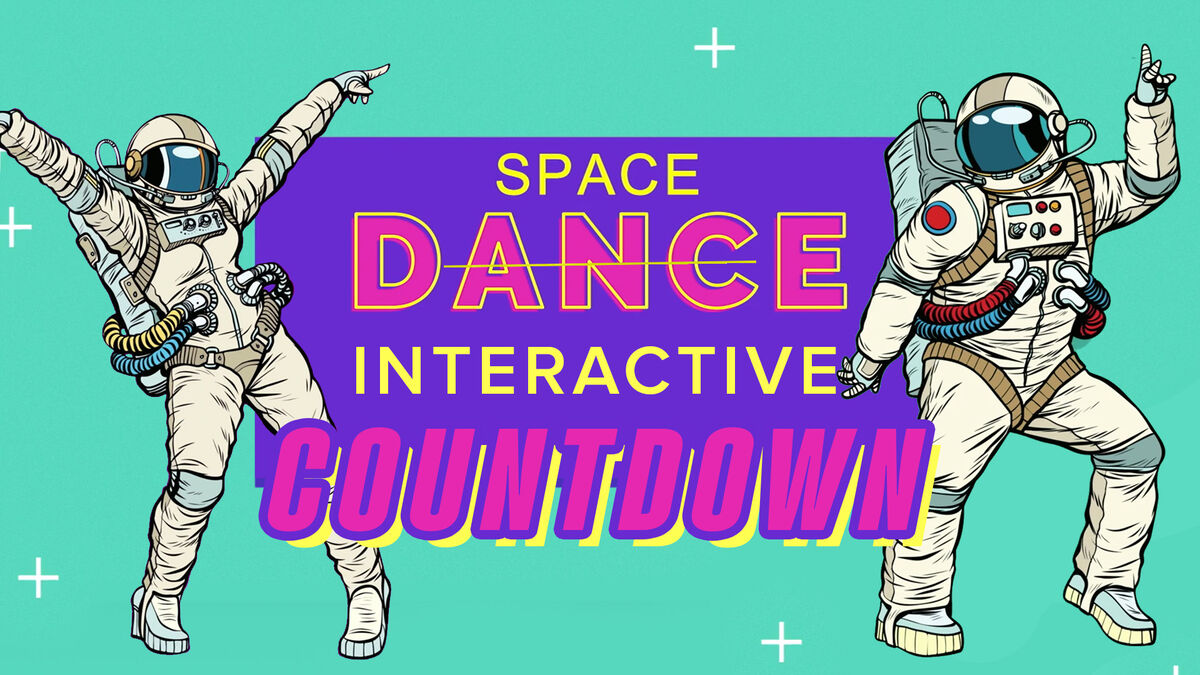 Space Dance 5-Min Countdown Video, Creative Programming
