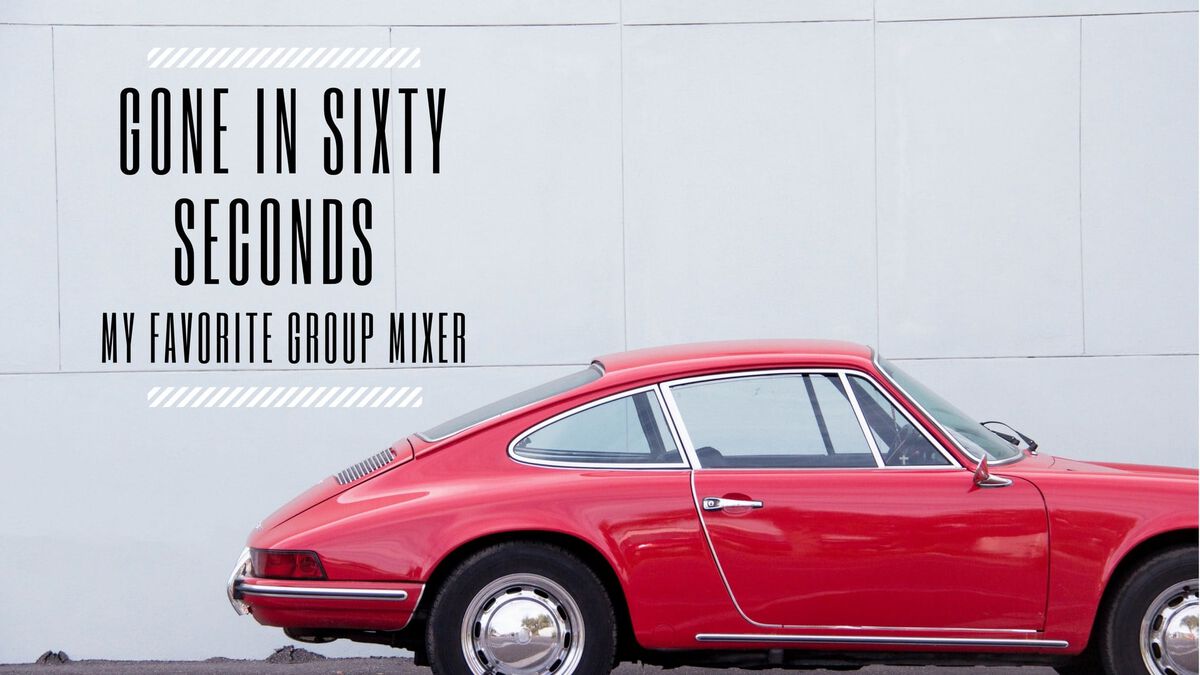 Gone In Sixty Seconds - My Favorite Young Adult Mixer  image number null