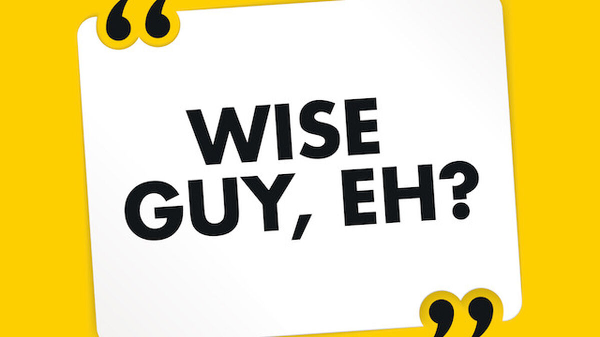 Wise Guy, eh? image number null