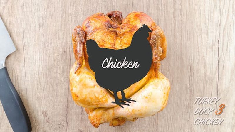 Turkey Duck Chicken Three