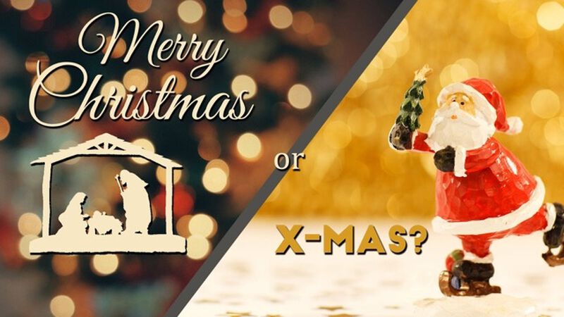 Merry Xmas or Christmas
