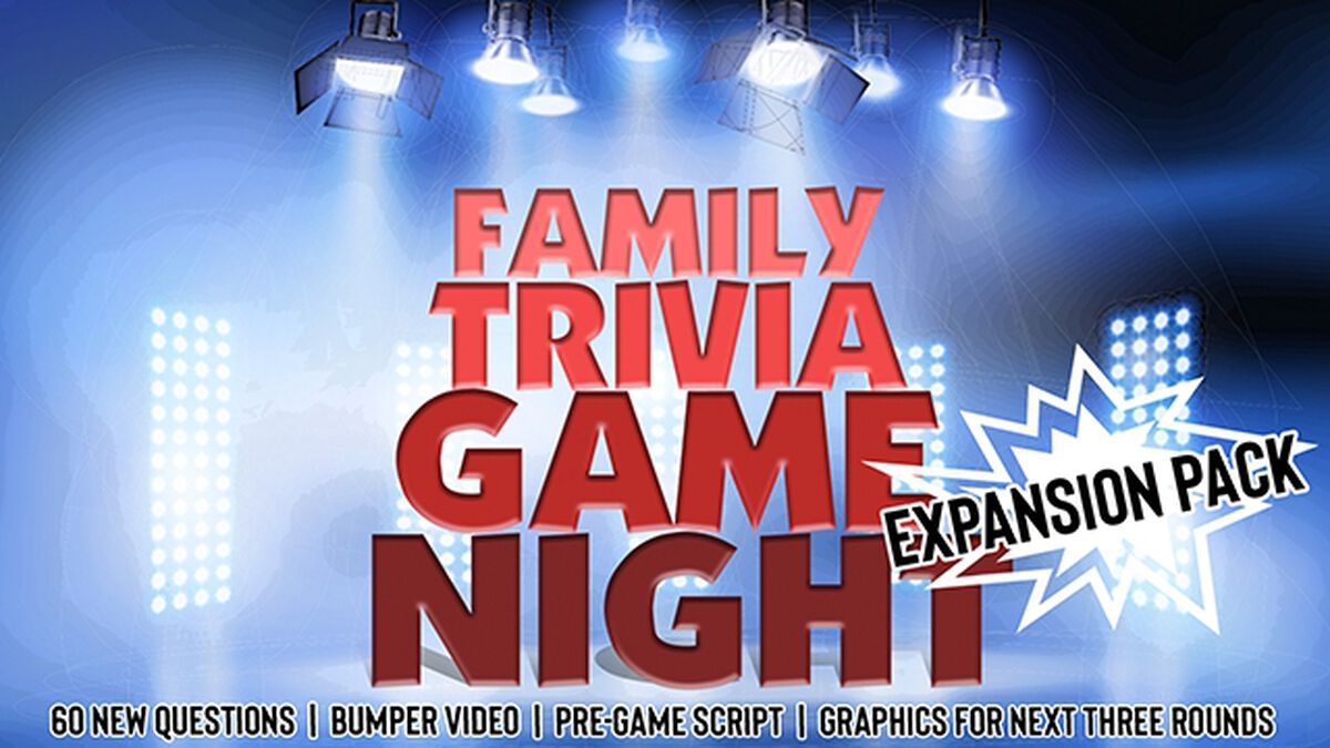 Family Trivia Game Night - Expansion Pack / Volume Two image number null