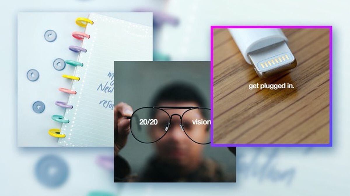 January Social Media Plan image number null