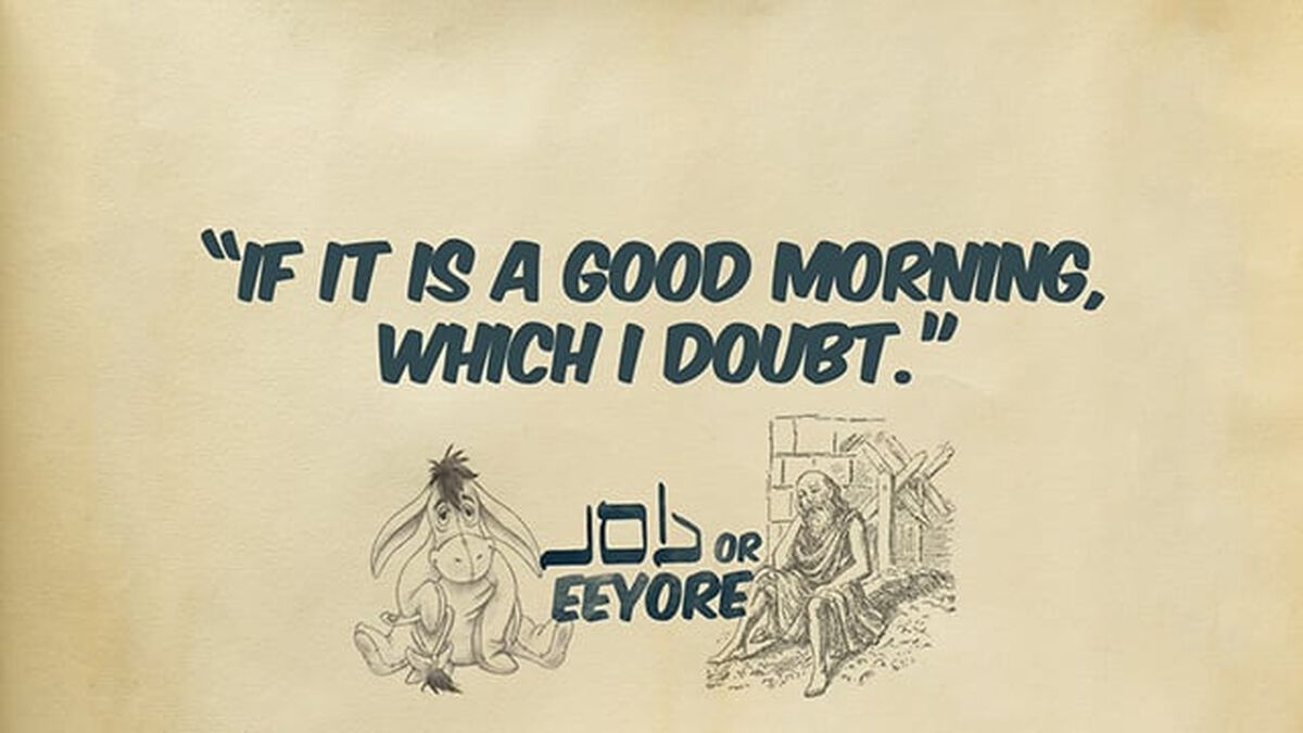 Job or Eeyore? image number null