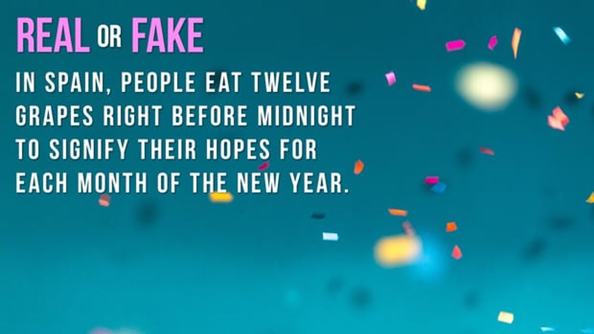 REAL OR FAKE: Happy New Year Edition image number null