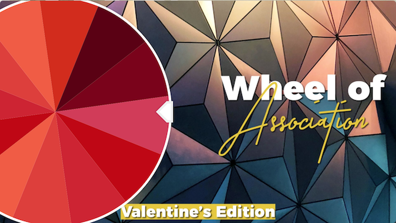 Wheel of Association: Valentine's Edition