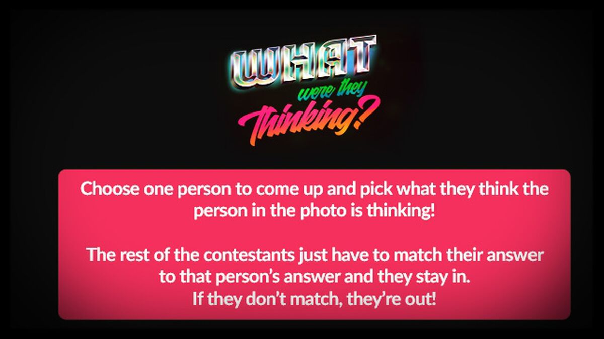 What Were They Thinking? image number null