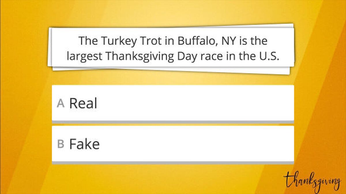 Real or Fake Thanksgiving Edition: Volume 2 image number null