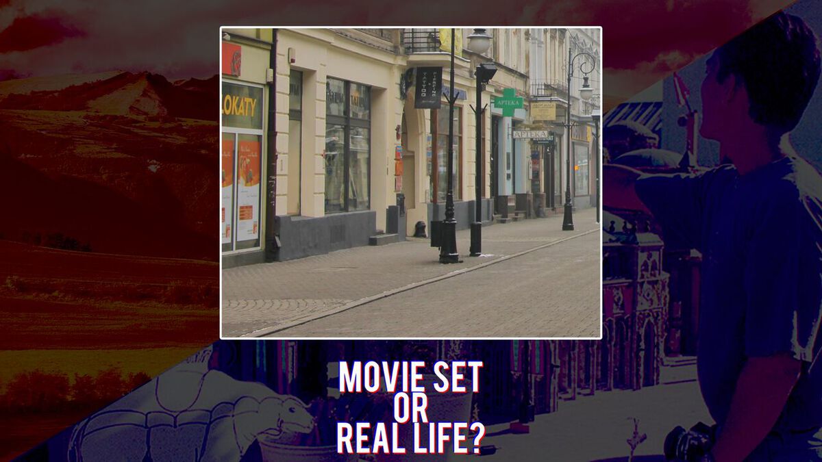 Movie Set or Real Life? image number null