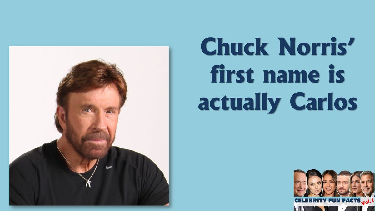 Celebrity Fun Facts  image number null