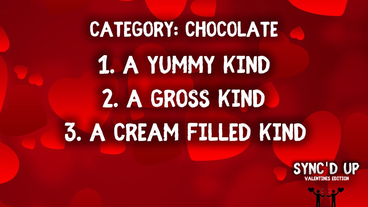 Sync'd Up: Valentine's Edition image number null