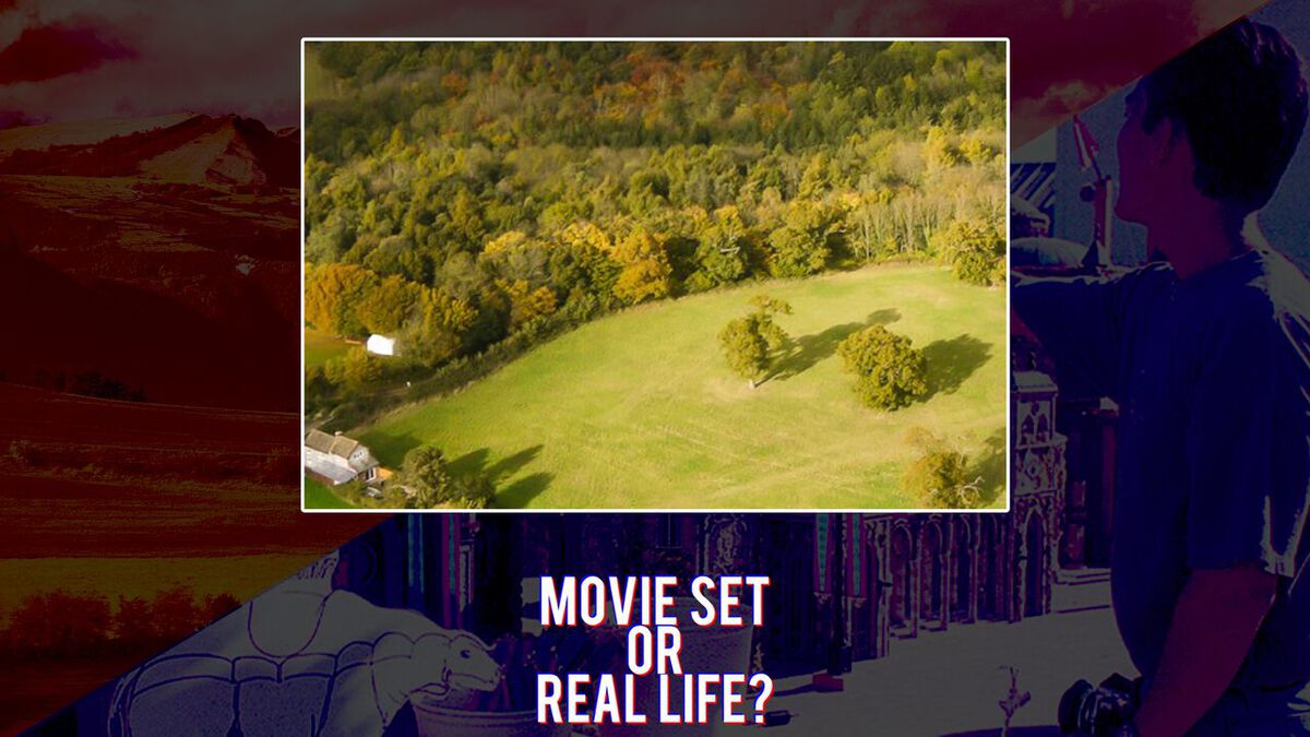 Movie Set or Real Life? image number null