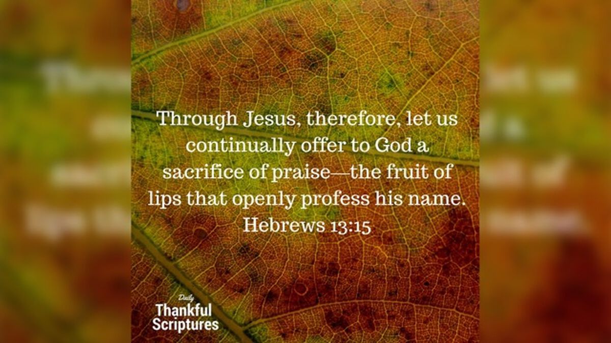 Daily Thankful Scriptures - 31 Day Social Media Package image number null