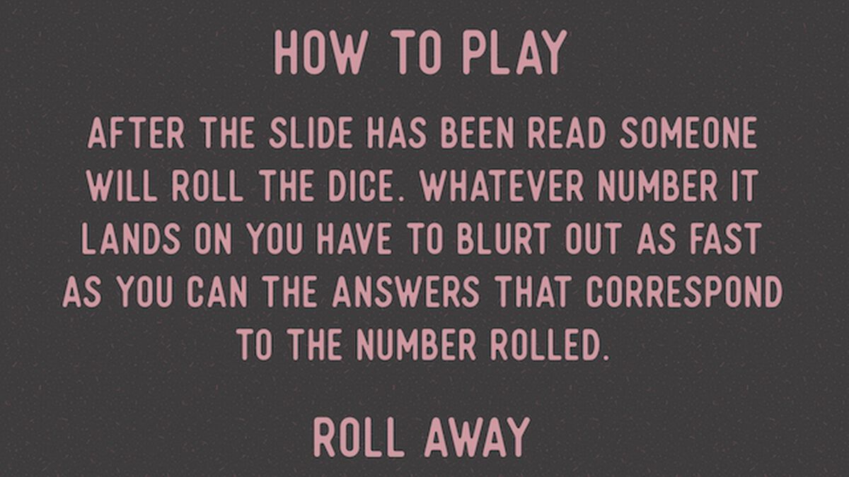 Roll Away image number null