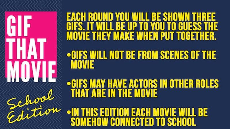 GIF That Movie - School Edition