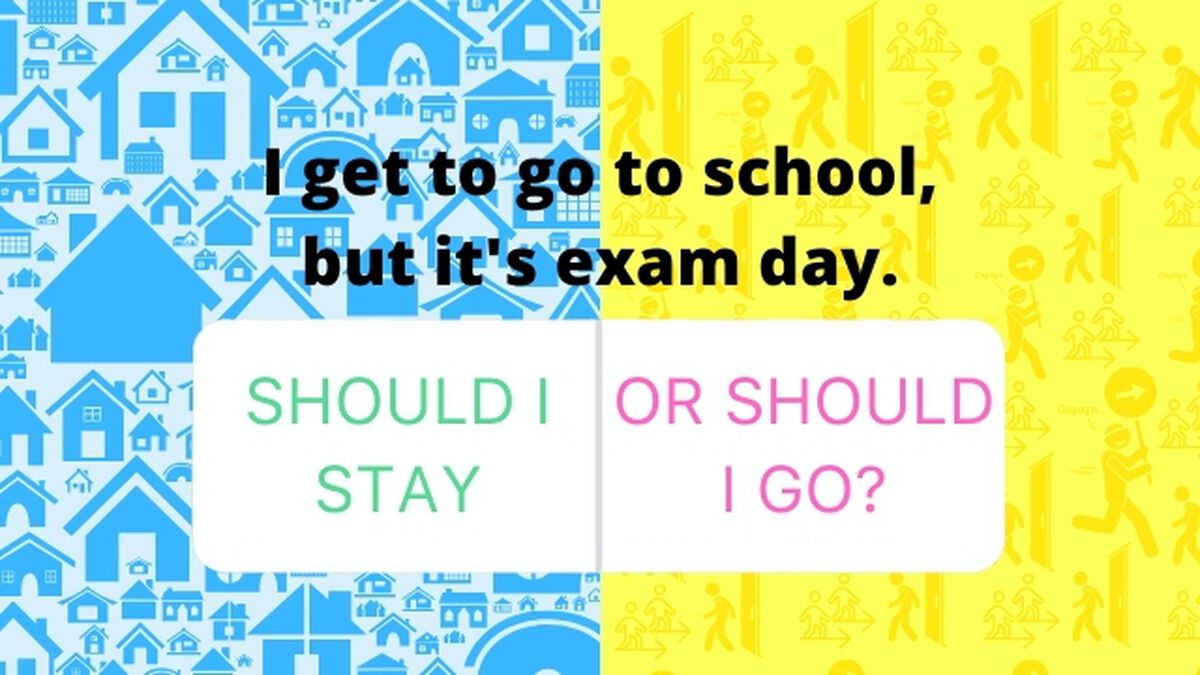 Should I Stay, or Should I Go? Game image number null