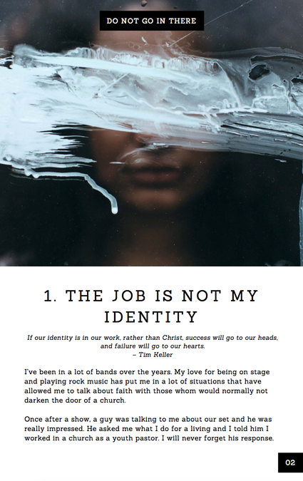 Do Not Go In There: 5 Things I Wish Someone Had Told Me When I Started Ministry image number null