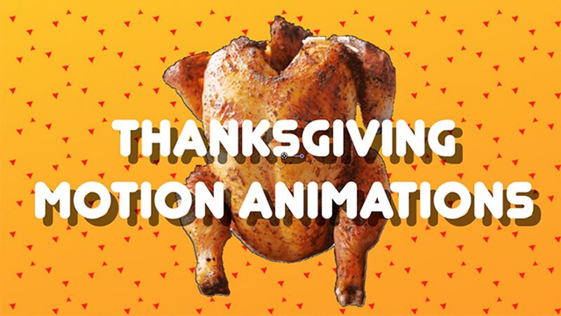 Thanksgiving Motion Animations