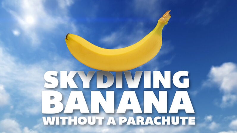 Skydiving Banana