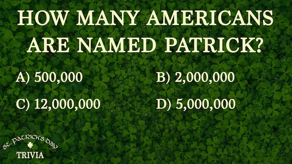 St. Patrick's Day Trivia image number null