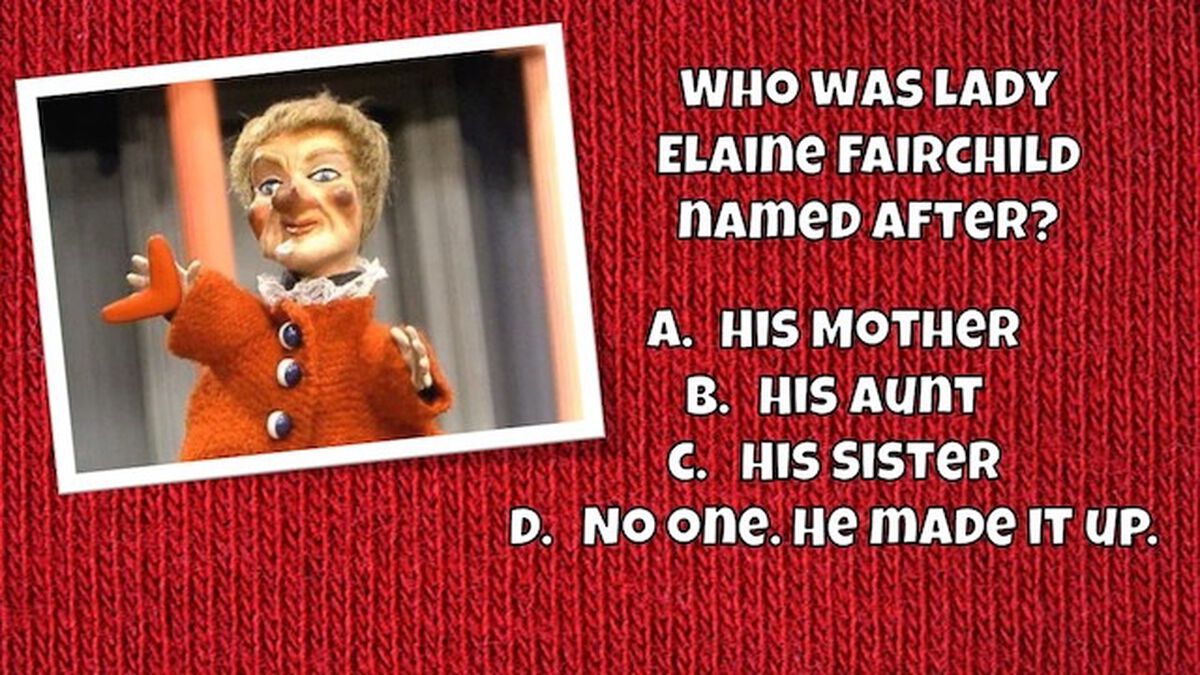 Won't You Be My Trivia? image number null