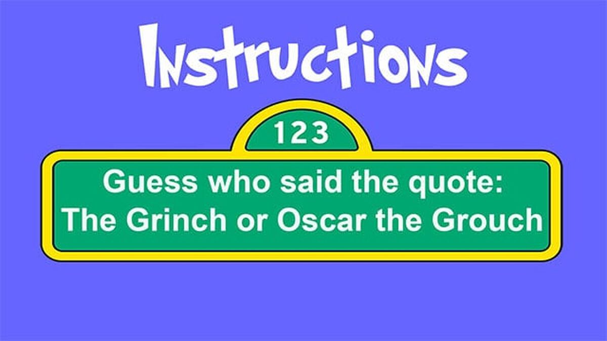 Grinch or Grouch image number null