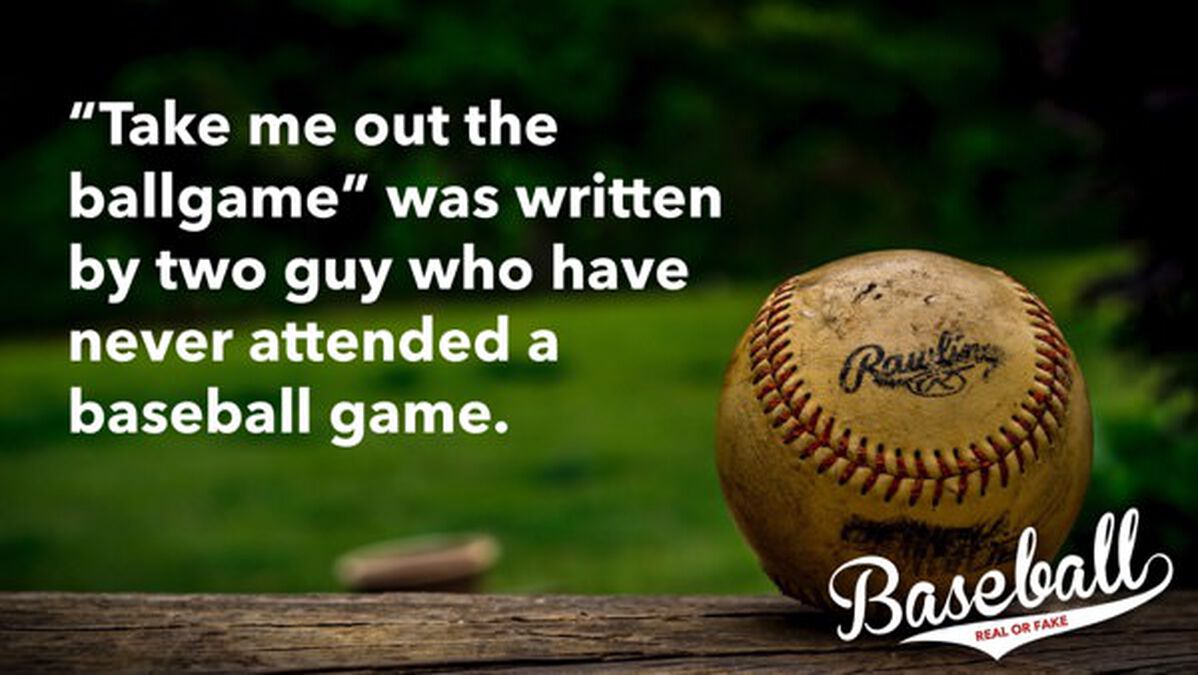 Baseball: Real or Fake image number null