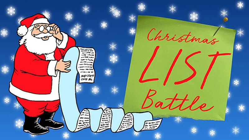 Christmas List Battle