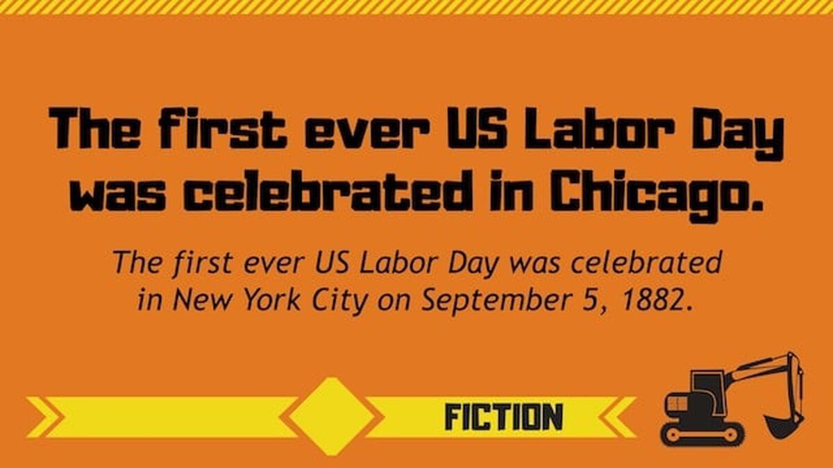 Fact or Fiction: Labor Day Edition image number null