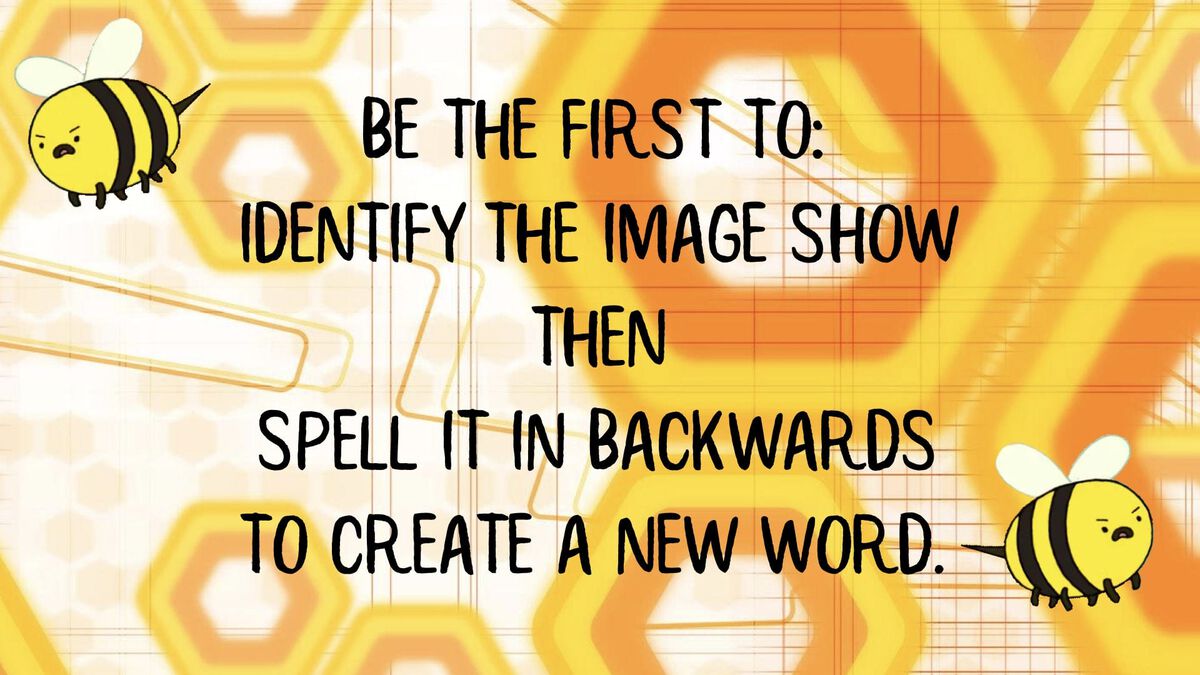 Reverse Spelling Bee image number null