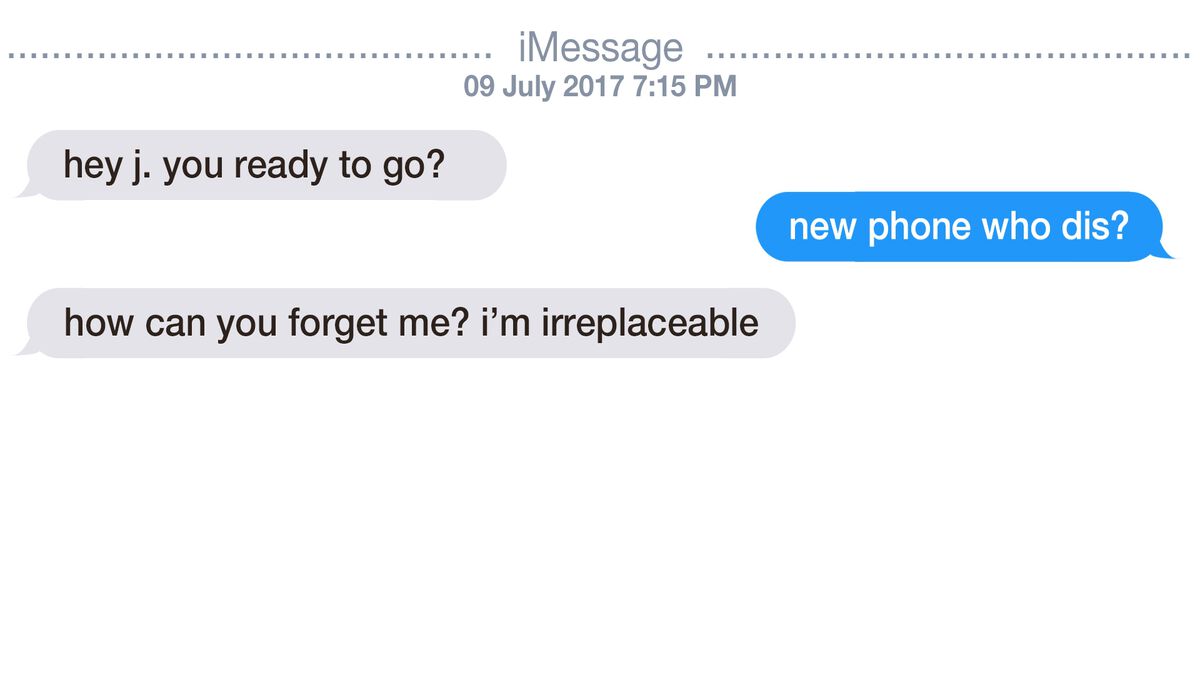 New Phone Who Dis? image number null