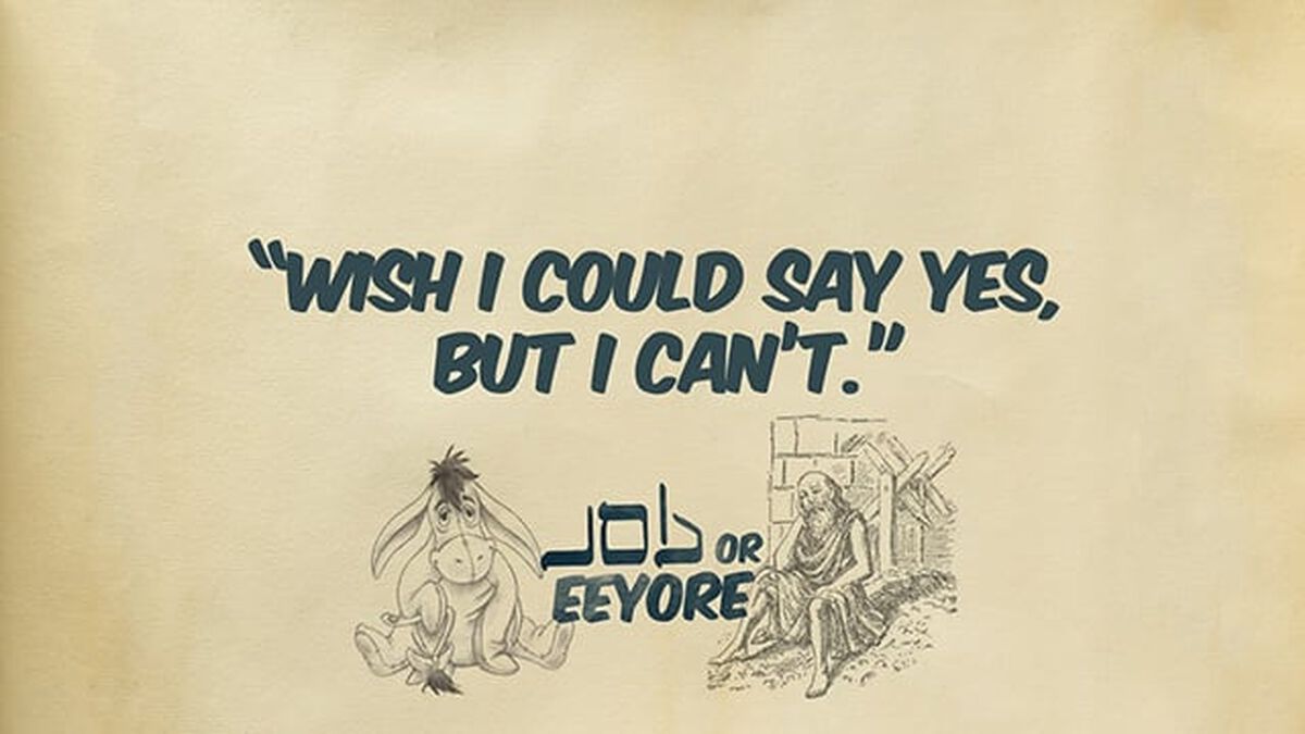 Job or Eeyore? image number null