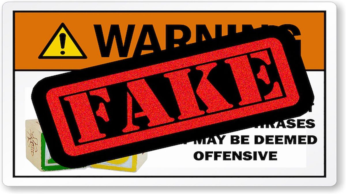 Warning Labels image number null