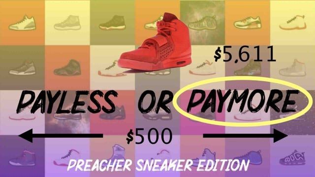 Payless or Paymore Sneakers Edition