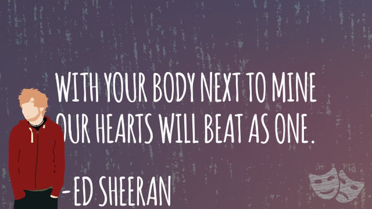 Sheeran or Shakespeare image number null